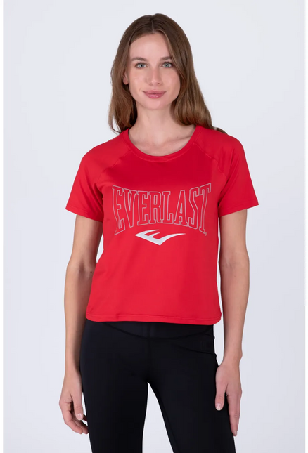 Polera EVERLAST polera m/c everlast press en color rojo