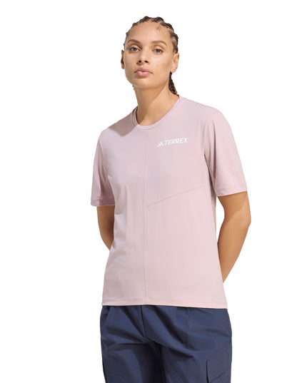 Polera TERREX MT Tee en color lila