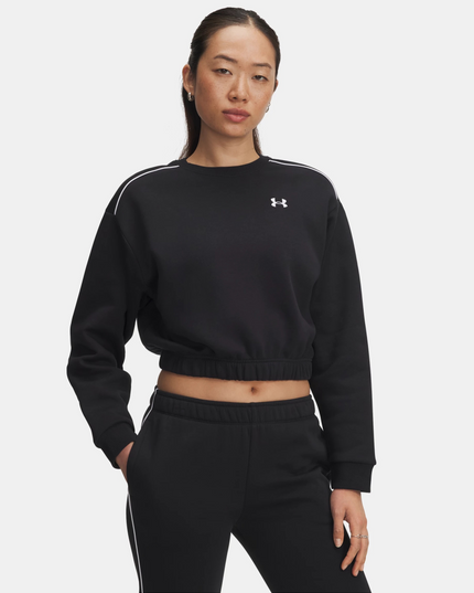 POLERON UNDER ARMOUR RIVAL FLEECE PIPED CREW