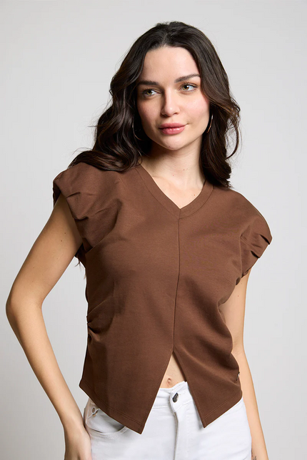 POLERA AMALIA MANGA GLOBO