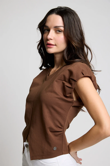 POLERA AMALIA MANGA GLOBO