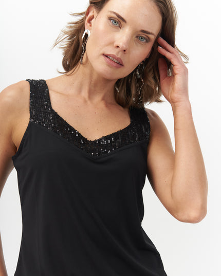 POLERA GIVE FIESTA TIRANTES FANTASIA LISA