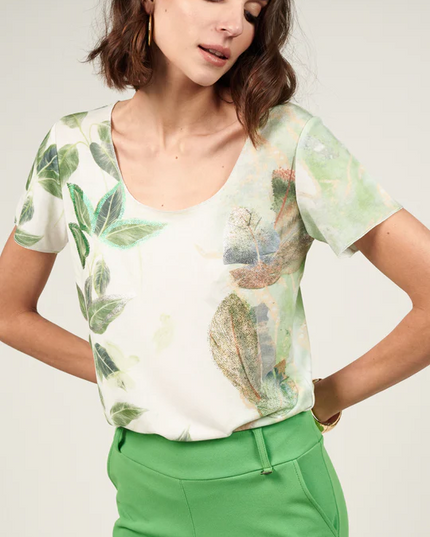 POLERA GIVE POLO ESTAMPADA