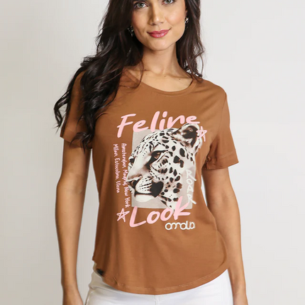 POLERA AMALIA FELINE ROAR