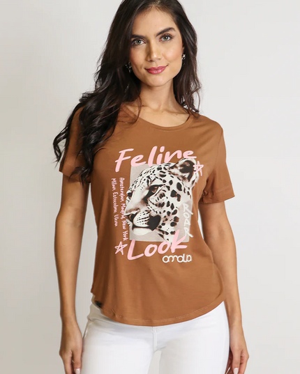 POLERA AMALIA FELINE ROAR