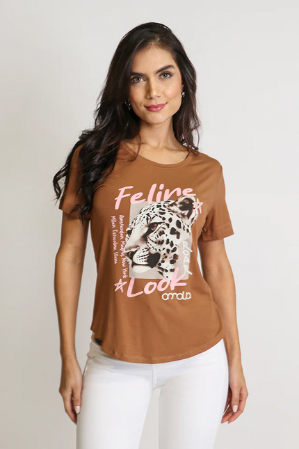 POLERA AMALIA FELINE ROAR