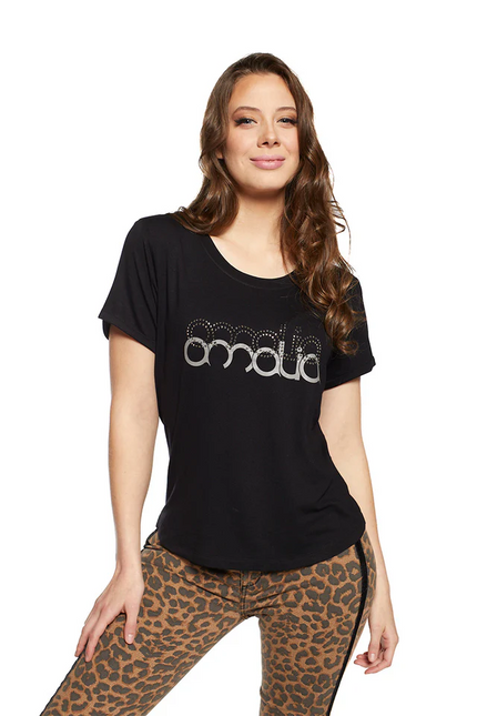 POLERA AMALIA TRIO STRASS BASE