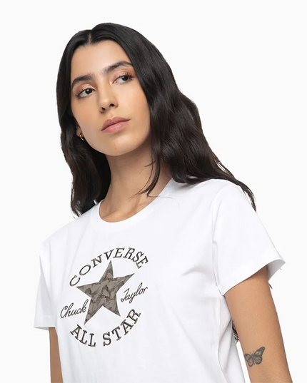 POLERA CONVERSE SPRAY PAINT SKULL TEE
