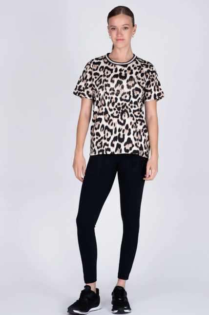 POLERA M/C EVERLAST LEOPARD