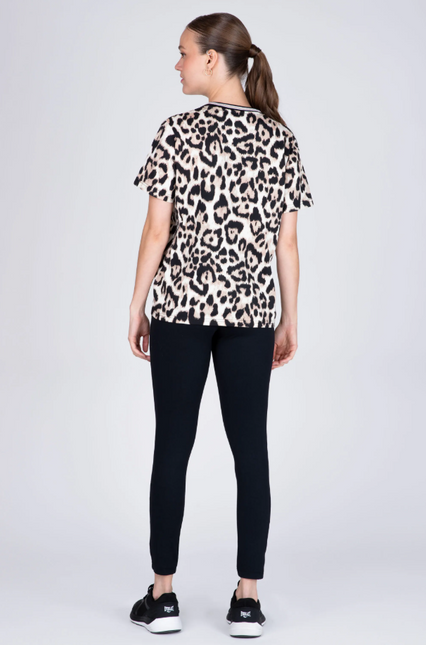 POLERA M/C EVERLAST LEOPARD