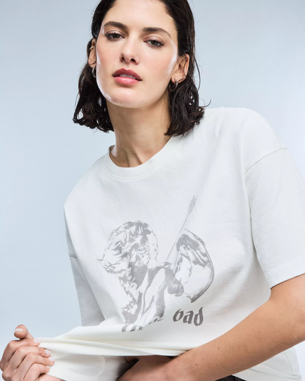 POLERA FOSTER BASICA CROP