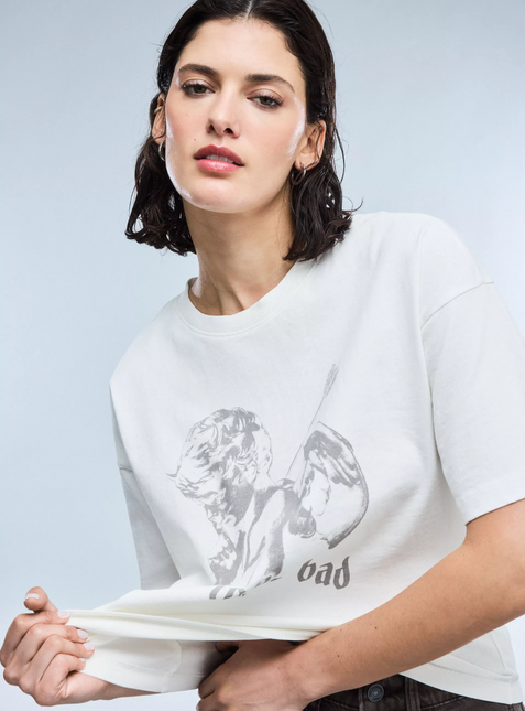 POLERA FOSTER BASICA CROP