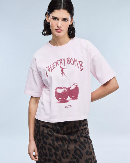 POLERA FOSTER BASICA CROP