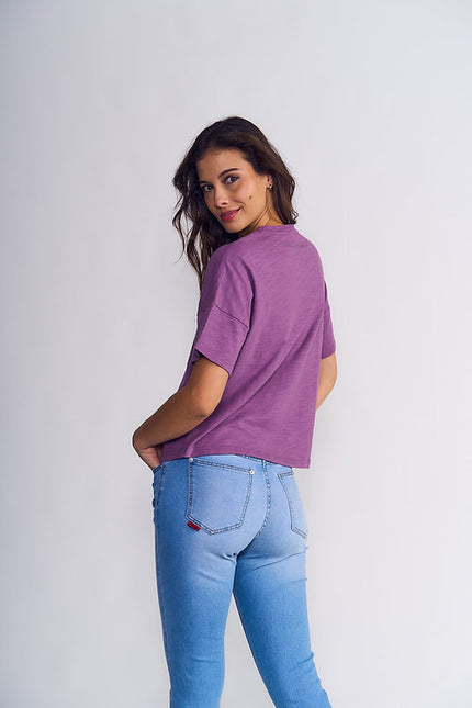 POLERA ELLUS COTTON SLUB PIERCING