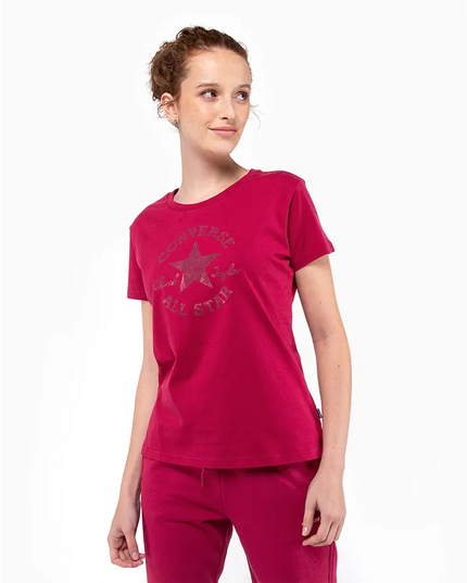 POLERA CONVERSE GLITTER CHUCK PATCH