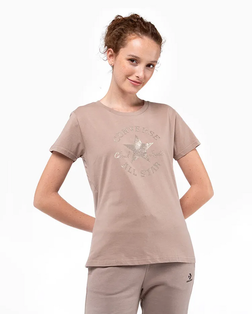 POLERA CONVERSE GLITTER CHUCK PATCH