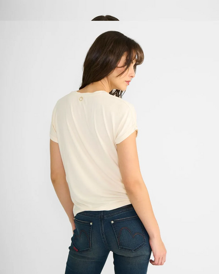 POLERA ELLUS TIMELESS ROUND NECK FRONT LOGO - MAWI