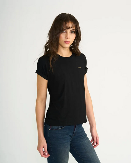 POLERA ELLUS TIMELESS ROUND NECK FRONT LOGO - MAWI