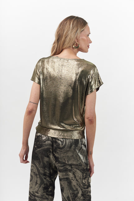 POLERA GIVE V FIESTA LISA S/M - MAWI