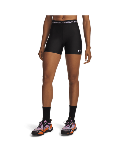 SHORT UNDER ARMOUR HEATGEAR MIDDY UNDER ARMOUR en color negro.
