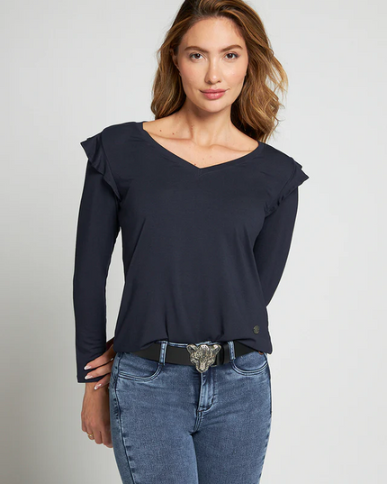 POLERA AMALIA CUELLO V