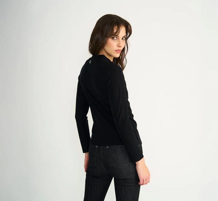 POLERA ELLUS TIMELESS FRONT PRINT MEDIO CUEL