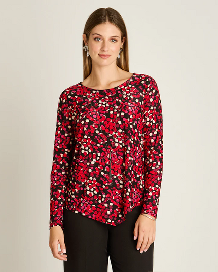 Polera LORENZO DI PONTTI Polera Lorenzo Di Pontti en color rojo.