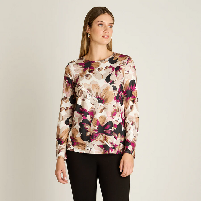 Polera LORENZO DI PONTTI Polera Lorenzo Di Pontti en color beige.