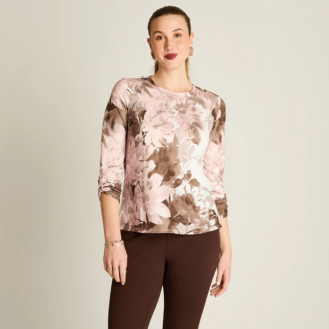 Polera LORENZO DI PONTTI Polera Lorenzo Di Pontti en color rosado.