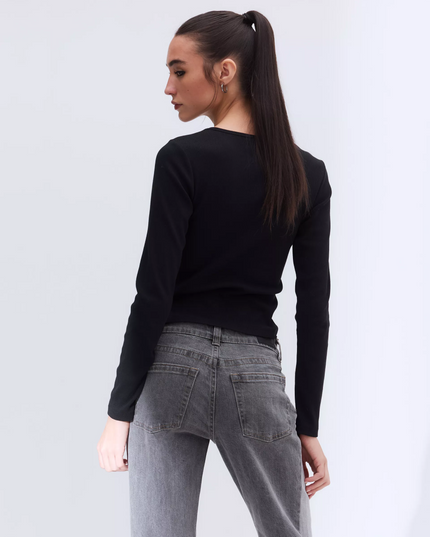 POLERA FOSTER BOTONES LATERALES