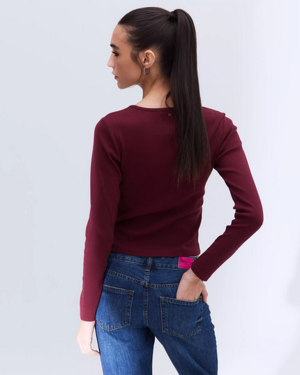 POLERA FOSTER BOTONES LATERALES - MAWI