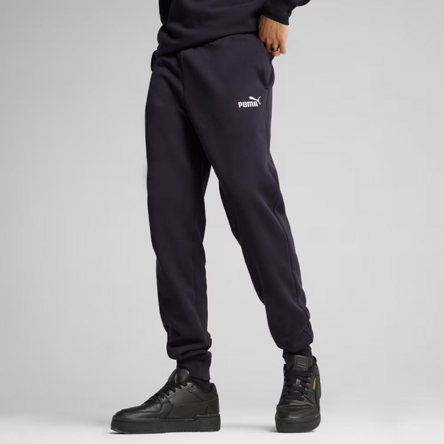 Pantalón de buzo de hombre Puma Essentials No. 1 Logo en color azul
