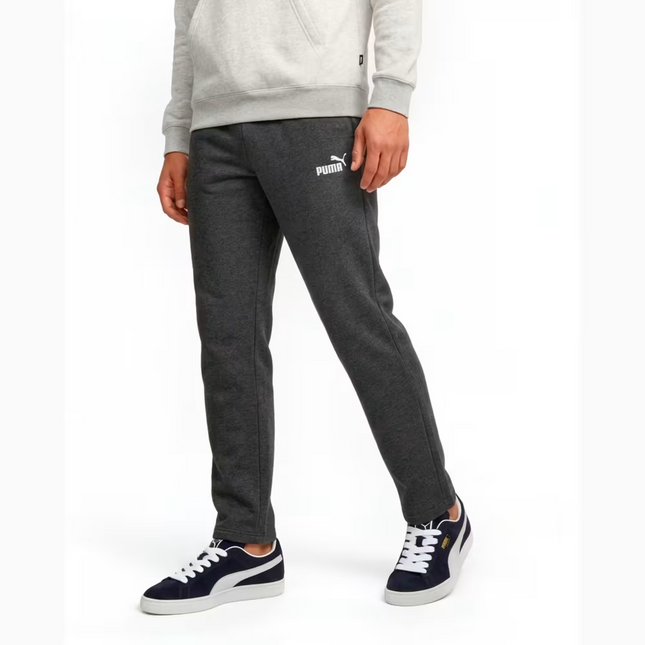Pantalón de buzo de hombre Puma Essentials No. 1 Logo en color gris carbón