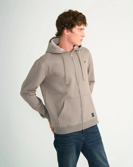 POLERON ELLUS FULL ZIPPER BONDED PIQUE POLA