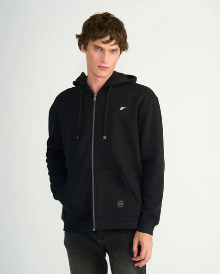 POLERON ELLUS FULL ZIPPER BONDED PIQUE POLA - MAWI