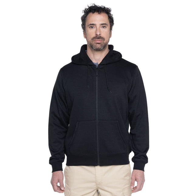 Poleron Kotting Full Zipper KOTTING en color negro.