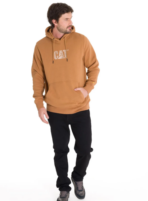 POLERON CAT FLEECE CAT LOGO PULLOVER HOODIE