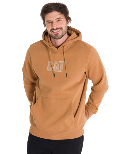 POLERON CAT FLEECE CAT LOGO PULLOVER HOODIE
