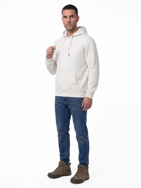 POLERON CAT FLEECE CAT LOGO PULLOVER HOODIE