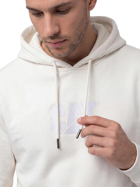 POLERON CAT FLEECE CAT LOGO PULLOVER HOODIE