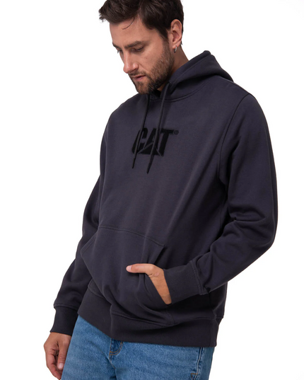 POLERON CAT FLEECE CAT LOGO PULLOVER HOODIE