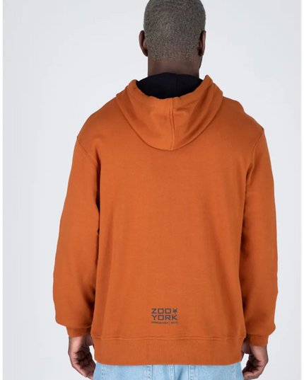 POLERON ZOO YORK HOOD KN ORANGE ICON
