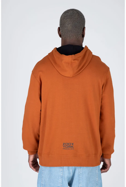 POLERON ZOO YORK HOOD KN ORANGE ICON