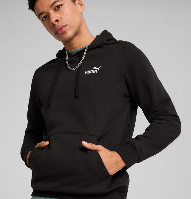 POLERON PUMA ESS SMALL NO. 1 LOGO HOODIE