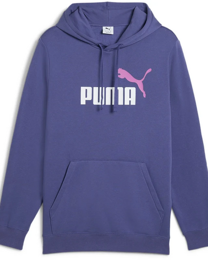 POLERON PUMA ESS 2 COLOR NO. 1 LOGO HOODIE