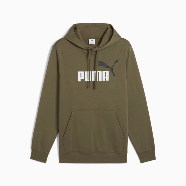 POLERON PUMA ESS 2 COLOR NO. 1 LOGO HOODIE