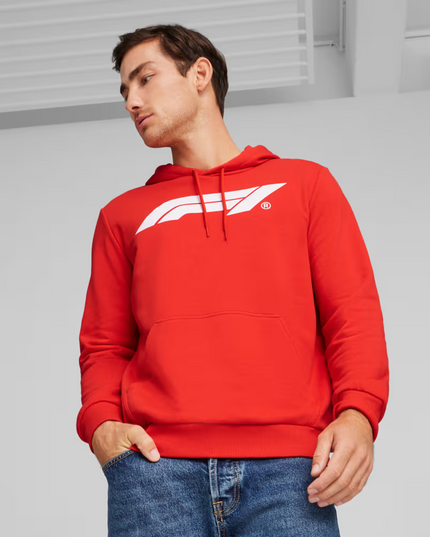 POLERON PUMA F1 ESS LOGO HOODIE