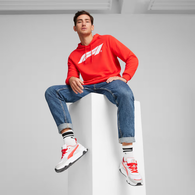 POLERON PUMA F1 ESS LOGO HOODIE