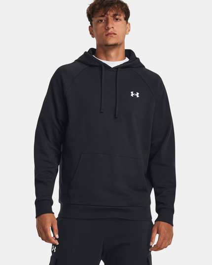 POLERON UNDER ARMOUR RIVAL FLEECE HOOD UNDER ARMOUR en color black