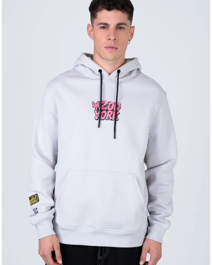 POLERON HOOD ZOO YORK SB HAPPYWHEELS ZOO YORK en color plata